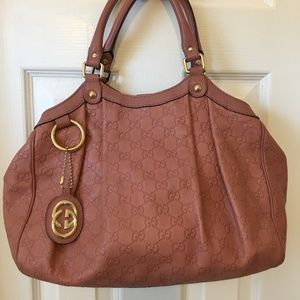 Gucci rose pink sukey shoulder bag